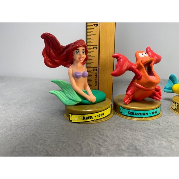 Disney Little Mermaid Ariel Sebastian Flounder 2002 McDonalds 100 Years Of Magic - Picture 8 of 11